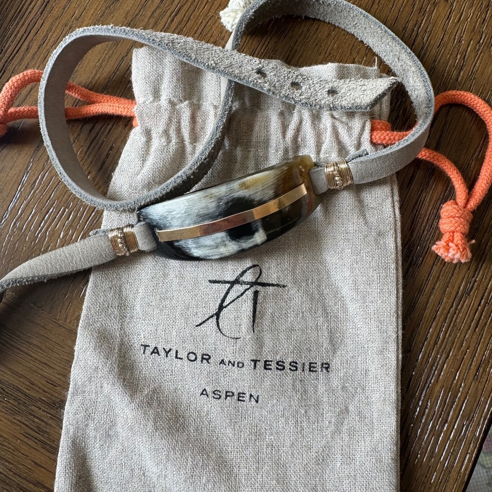 Taylor and Tessier wrap bracelet